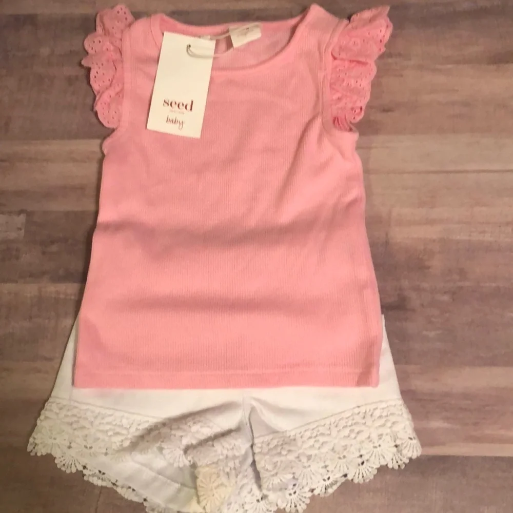 Tommy Hilfiger (new)shorts and top by Seed